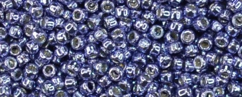 (image for) TOHO Size 15/o Round Seed Bead-Purple Galvanized PermaFinish. 15TPF567-100