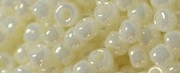 (image for) TOHO Size 11/o Round Seed Bead-Light Cream Opaque Luster. 11T122-250