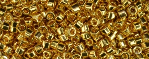 (image for) TOHO Aiko Hexagon-24K Triple Plated Gold Metallic TBC-712-50