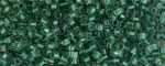 (image for) TOHO Aiko Hexagon-Teal Lined Crystal Rainbow TBC-264-50