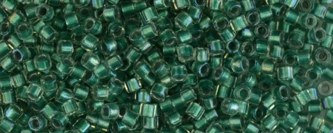 (image for) TOHO Aiko Hexagon-Teal Lined Crystal Rainbow TBC-264-50
