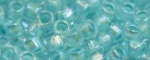 (image for) TOHO Aiko-Turquoise Lined Crystal Rainbow TB-793-50