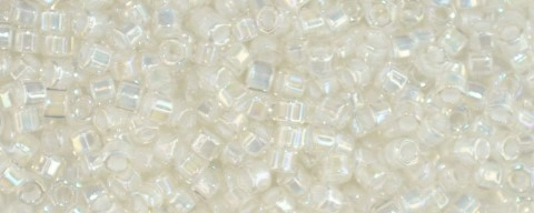 (image for) TOHO Aiko Hexagon-Cream Lined Crystal Rainbow TBC-777-50