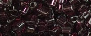(image for) TOHO Size 11/o Triangle Shape Seed Bead-Dark Amethyst Transparent * 250 Gram Bag