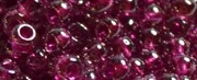 (image for) TOHO Size 11/o Round Seed Bead-Magenta Lined Crystal Transparent. 11T356-250