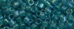 (image for) TOHO Aiko-Teal Lined Dark Aqua Rainbow TB-1834-50