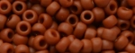 (image for) TOHO Size 15/o Round Seed Bead-Terra Cotta Matte Opaque. 15T46LF-100