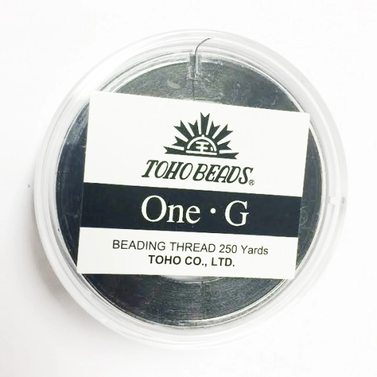 (image for) TOHO One-G Thread (4 Spools) 125 Yard Spools-Black * PT-2-125-4