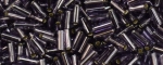 (image for) TOHO Size #1.5 Bugle Beads (4.5mm Length) Light Purple Silver Lined. 1.5T39-100