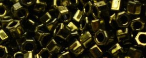 (image for) TOHO Aiko Hexagon-Jet Gold Luster TBC-422-50