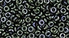 (image for) TOHO 8/o Demi Round, Dark Green Iris Metallic, color # 8TD-89-50