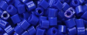 TOHO 2mm Cube Shape Seed Beads-Dark Royal Blue Opaque (image for) TOHO 2mm Cube Shape Seed Beads-Dark Royal Blue Opaque