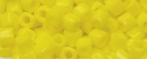 TOHO 2mm Cube Shape Seed Beads-Yellow Opaque * 100 Gram Bag (image for) TOHO 2mm Cube Shape Seed Beads-Yellow Opaque * 100 Gram Bag