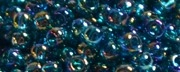(image for) TOHO Size 8/o Round Seed Bead-Blue Zircon Transparent Rainbow. 8T167BD-250
