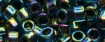 (image for) TOHO Aiko-Dark Blue Black Lined Rainbow TB-248-50