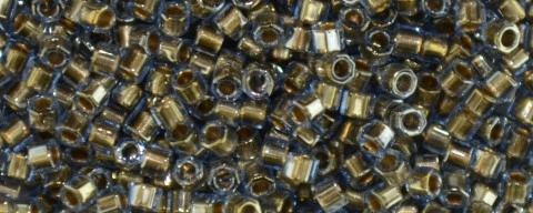 (image for) TOHO Aiko Hexagon-Bronze Lined Light Sapphire TBC-992-50