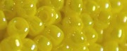 (image for) TOHO Size 11/o Round Seed Bead-Yellow Opaque Rainbow. 11T402-250