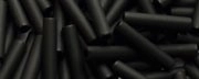 (image for) TOHO Size 3 Bugle Bead. 9mm Length-Jet Black Matte Opaque. 100 Gram Bag