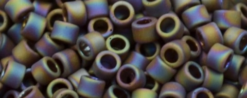 (image for) TOHO Aiko-Brown Opaque Rainbow Matte TB-406F-50