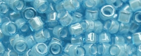 (image for) TOHO Aiko-White Lined Aqua Luster TB-1053-50