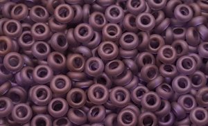 TOHO 11/o Demi Precision Round Seed Bead, Amethyst Gold Luster Matte, color # 11TD-633F-50 (image for) TOHO 11/o Demi Precision Round Seed Bead, Amethyst Gold Luster Matte, color # 11TD-633F-50