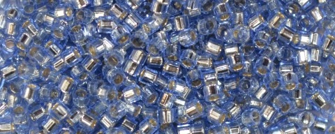 (image for) TOHO Aiko Hexagon-Light Sapphire Silver Lined TBC-33-50