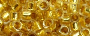 (image for) TOHO Aiko-24k Gold Lined Crystal Transparent TB-701-50