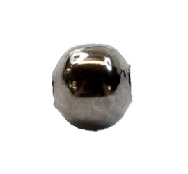 (image for) Gunmetal Plate-4mm Round Bead