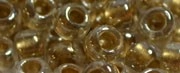 (image for) TOHO 6/o Round Seed Bead-Bronze Lined Crystal. 6T989-100