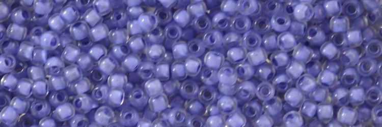 (image for) TOHO 11/o Round Seed Bead-Amethyst Lined Crystal Transparent. 11T977-250