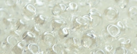 (image for) TOHO Size 15/o Round Seed Bead-Crystal Transparent Luster. 15T101-100