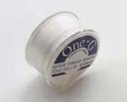 (image for) TOHO One-G Thread (5 Bobbin's) 50 Yards-White * PT-1-50-5