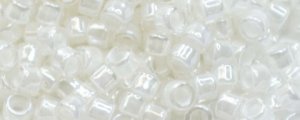 TOHO Aiko-White Lined Crystal Luster TB-1030-50 (image for) TOHO Aiko-White Lined Crystal Luster TB-1030-50