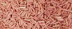 (image for) TOHO Size 3 Bugle Bead. 9mm Length-Dark Vintage Rose Opaque. 100 Gram Bag * New Color October 13, 2026!