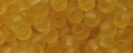 (image for) TOHO Size 11/o Round Seed Bead-Light Topaz Transparent Matte. 11T2F-250