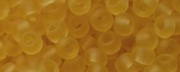 (image for) TOHO Size 11/o Round Seed Bead-Light Topaz Transparent Matte. 11T2F-250