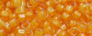 TOHO Aiko-Squash Lined Topaz Transparent TB-950-50 (image for) TOHO Aiko-Squash Lined Topaz Transparent TB-950-50
