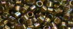 (image for) TOHO Aiko-Bronze Lined Black Diamond Rainbow TB-999-50
