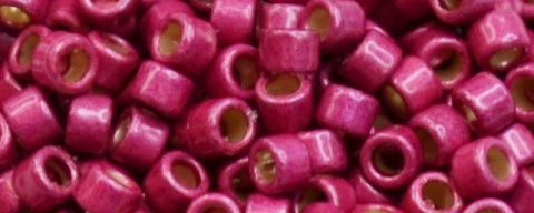 (image for) TOHO Aiko-Hot Pink Galvanized Matte PermaFinish TB-PF563F-50