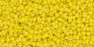 (image for) TOHO Size 11/o Round Seed Bead-Dark Yellow Opaque Luster. 11T128B-250