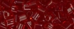 (image for) TOHO Size 11/o Triangle Shape Seed Bead-Dark Ruby Transparent * 250 Gram Bag