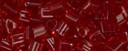 (image for) TOHO Size 11/o Triangle Shape Seed Bead-Dark Ruby Transparent * 250 Gram Bag