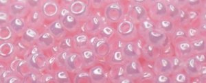 (image for) TOHO Size 15/o Round Seed Bead-Light Pink Ceylon Pearl #15T145-100