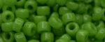 (image for) TOHO Size 15/o Round Seed Bead-Bright Green Opaque. 15T47-100