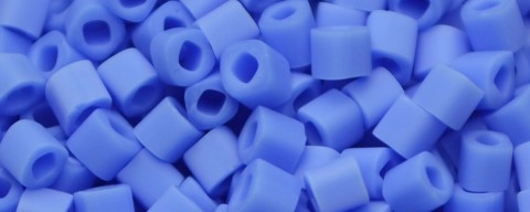 (image for) TOHO 2mm Cube Shape Seed Beads-Periwinkle Matte Opaque