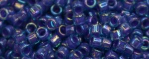 TOHO Aiko-Purple Lined Colbalt Rainbow TB-1837-50 (image for) TOHO Aiko-Purple Lined Colbalt Rainbow TB-1837-50