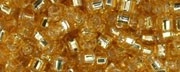 (image for) TOHO Aiko Hexagon-Light Topaz Silver Lined TBC-22-50