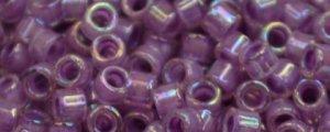 TOHO Aiko-Lavender Lined Lavender Rainbow TB-1840-50 (image for) TOHO Aiko-Lavender Lined Lavender Rainbow TB-1840-50