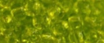 (image for) TOHO Size 11/o Round Seed Bead-Lime Green Transparent. 11T4-250