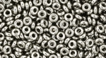 (image for) TOHO 8/o Demi Round, Tarnished Silver Metallic, color # 8TD-711-50